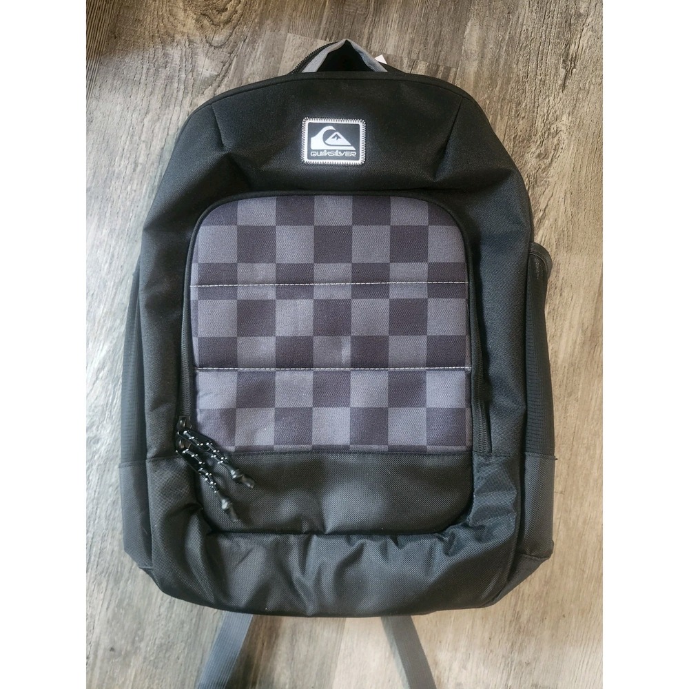 Quicksilver Detonate Backpack Black/Gray NWT